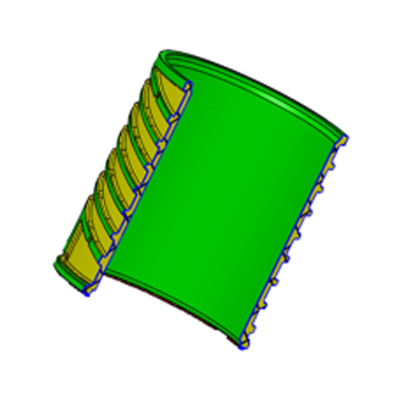 অ্যালুমিনিয়াম খাদ ডাই কাস্টিং কুলিং ওয়াটার জ্যাকেট অ্যালুমিনিয়াম খাদ ডাই কাস্টিং কুলিং ওয়াটার জ্যাকেট